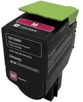 Lexmark Original Toner 78C20ME Farbe: Magenta ca. 1.400 Seiten f&uuml;r CS 421 |...
