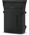 Kapten & Son Helsinki All Black Rucksack in Schwarz