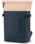 Kapten & Son Helsinki Navy Blush Rucksack in Blau