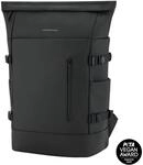 Kapten & Son Helsinki Pro All Black Rucksack in Schwarz