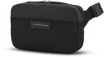 Kapten & Son Bergen Pro Crossbody All Black Umh&auml;ngetasche in Schwarz