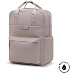 Kapten & Son Bergen Pro Sleek Full PU Muted Rose Rucksack in Muted Rose