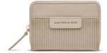 Kapten & Son Bergen Pro Wallet Small Cord Dusty Sand Portemonnaie in