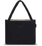 Kapten & Son Norva 2in1 Shopper Black/Sand Umh&auml;ngetasche in Schwarz