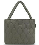 Kapten & Son Norva 2in1 Shopper Quilted Khaki Umh&auml;ngetasche in Khaki