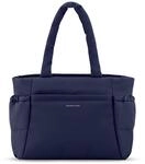 Kapten & Son Hellvi Cloud Medium Navy Blue Umh&auml;ngetasche in Navy Blue