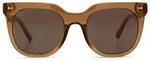 Kapten & Son Florence Transparent Caramel Brown Sonnenbrille in