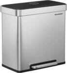 M&uuml;lleimer K&uuml;che mit Deckel Softclose, Silber