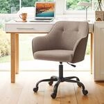 Homeoffice-Stuhl, Drehstuhl, Schreibtischstuhl, Braun