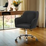 Homeoffice-Stuhl, Drehstuhl, Schreibtischstuhl, Schwarz