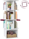 Custos Kollektion - Drehbares B&uuml;cherregal mit offenen F&auml;chern, 4 Ebenen