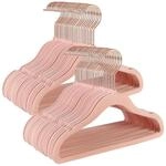 Rutschfeste Kleiderb&uuml;gel f&uuml;r Kinderkleidung, Hellrosa / 50