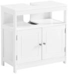 Waschbeckenunterschrank mattwei&szlig;