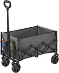 Handwagen faltbar, Schiefergrau / 90 L