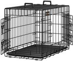 Hundek&auml;fig mit 2 T&uuml;ren
