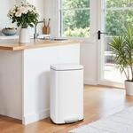 M&uuml;lleimer mit Softclose-Funktion, Wei&szlig;
