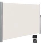 ausziehbare Seitenmarkise f&uuml;r Garten, Beige / 200 X 400 cm / 12,3 kg