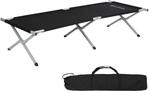 Klappbares Campingbett, Eichefarben