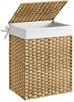 Handgeflochtener W&auml;schekorb aus synthetischem Rattan