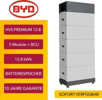 BYD HVS-12.8 kWh, Batteriespeicher BYD HVS 12.8 kWh Battery-Box Premium - 0% MwSt.