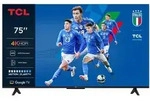 Smart TV TCL 75P6K 75" 4K Ultra HD LED HDR Smart TV TCL 75P6K 75" 4K Ultra HD LED HDR