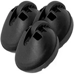 Laufrolle 3x Bosch 10003191 Drehrad vorne / rechts / links f&uuml;r Staubsauger