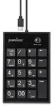 Perixx PERIPAD-202 C, USB Nummernblock mit 2-Port Hub, schwarz (USB-A)