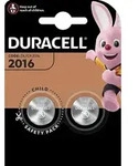 Duracell CR2016 Lithium Knopfzelle 3V Batterie - 2er Verpackung
