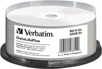 Verbatim 43749, Verbatim BD-R DL 50GB/1-6x Cakebox (25 Disc)