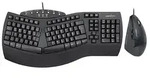 Perixx PERIDUO-512 DE, Tastatur- und Maus-Set, kabelgebunden, ergonomisch