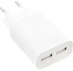 Inline&reg; USB Ladeger&auml;t DUO, Netzteil 2-fach, 100-240V zu 5V/2.1A, wei&szlig;