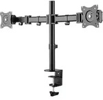 Inline Tischhalterung, f&uuml;r 2x TFT/LCD/LED bis 68cm (27"), max. 2x8 kg
