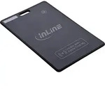 InLine&reg; Wallet Finder, smarte Karte f&uuml;r die Geldb&ouml;rse, Qi-Aufladung,100mAh, IPX5