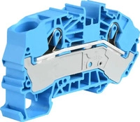 2-Leiter-Verteilereinspeiseklemme WAGO, 16mm&sup2;, f&uuml;r Tragschiene 35x15 und 35x7,5