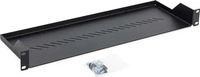Triton RAB-UP-250-A1 19" Fachboden 1HE, 250mm, 20kg, schwarz