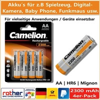 Camelion 17023406, Camelion NiMH AA Mignon 2300mAh HR6 Classic Akku
