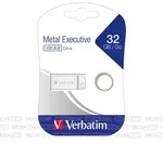 USB 2.0 Stick 32GB, Metal Executive, Silber