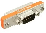 Inline&reg; AT-Adapter, 9pol Sub D Stecker an 25pol Sub D Stecker, kurz