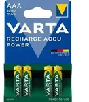 4x Varta NiMH AAA Micro 1000mAh HR03 Power Recharge Akku