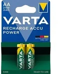 2x Varta NiMH AA Mignon 2100mAh HR6 Power Recharge Akku