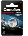 Camelion CR2477 Lithium Knopfzelle ohne Absatz 1er Verpackung