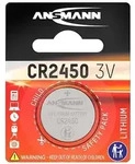 Ansmann CR2450 Lithium Knopfzelle 3V Batterie - 1er Verpackung