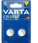 2x Varta CR2032 Lithium Knopfzelle 3V Batterie