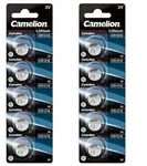 5x Camelion CR1216 Lithium Knopfzelle 3V - 1 x 5er Streifen