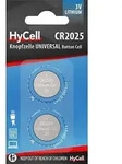 Hycell CR2025 Lithium Knopfzelle 3V Batterie - 2er Verpackung