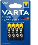 4x Varta Super Heavy Duty AAA Micro R03 Zink Kohle Batterie