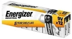 Energizer Alkaline Industrial 9V Block 6LR61 Batterie - 12er Verpackung