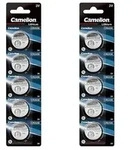 Camelion CR2450 Lithium Knopfzelle 3V - 10 Batterien - 2 x 5er Streifen