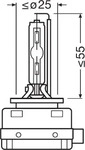 Osram 66140, OSRAM D1S 12V+24V 35W PK32d-2 Original XENARC Faltschachtel