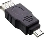 Inline&reg; Micro-USB Adapter, Micro-A Stecker an USB A Buchse